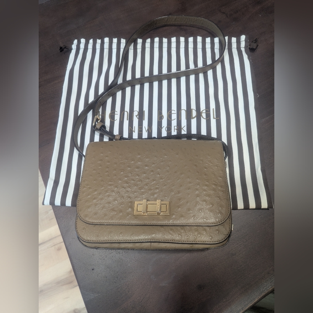 Henri Bendel Tan Crossbody Bag